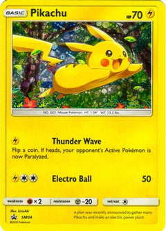 Pikachu (SM04) (General Mills Promo) [Sun & Moon: Black Star Promos]-1