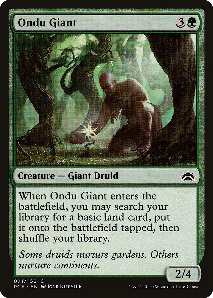 Ondu Giant [Planechase Anthology]-1