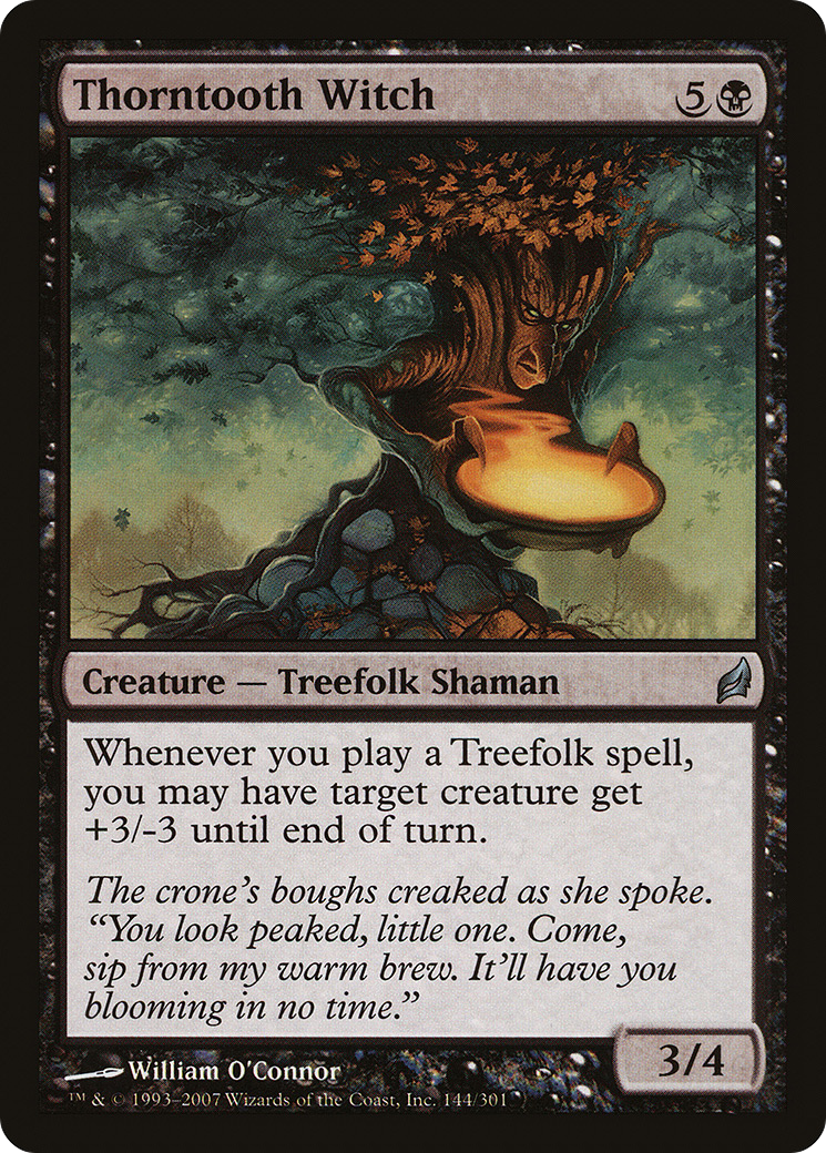 Thorntooth Witch [Lorwyn]-1
