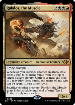 Rakdos, the Muscle (Promo Pack) [Outlaws of Thunder Junction Promos]-1
