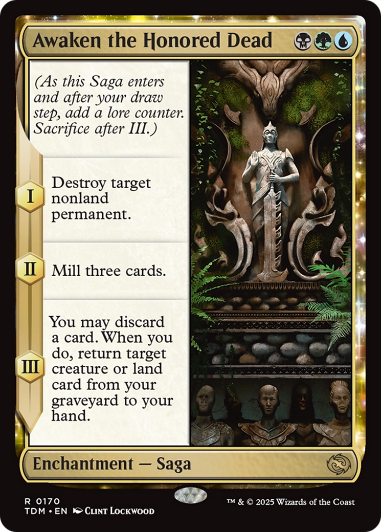 Awaken the Honored Dead [Tarkir: Dragonstorm]-1