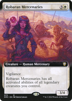 Robaran Mercenaries (Extended Art) [Dominaria United Commander]-1