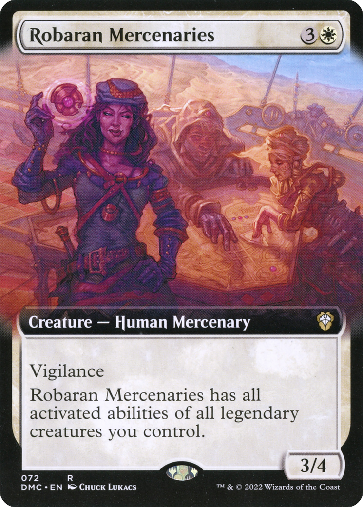 Robaran Mercenaries (Extended Art) [Dominaria United Commander]-1
