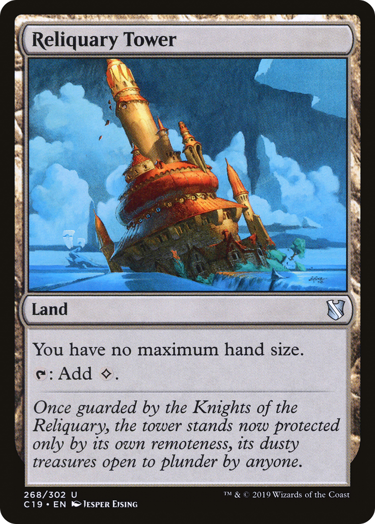 Reliquary Tower [Commander 2019]-1