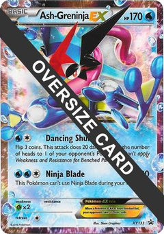 Ash-Greninja EX (XY133) (Jumbo Card) [XY: Black Star Promos]-1