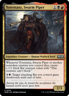 Totentanz, Swarm Piper [Wilds of Eldraine]-1