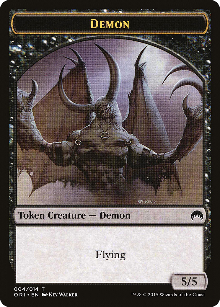 Demon Token [Magic Origins Tokens]-1