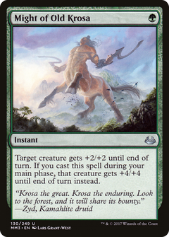 Might of Old Krosa [Modern Masters 2017]-1
