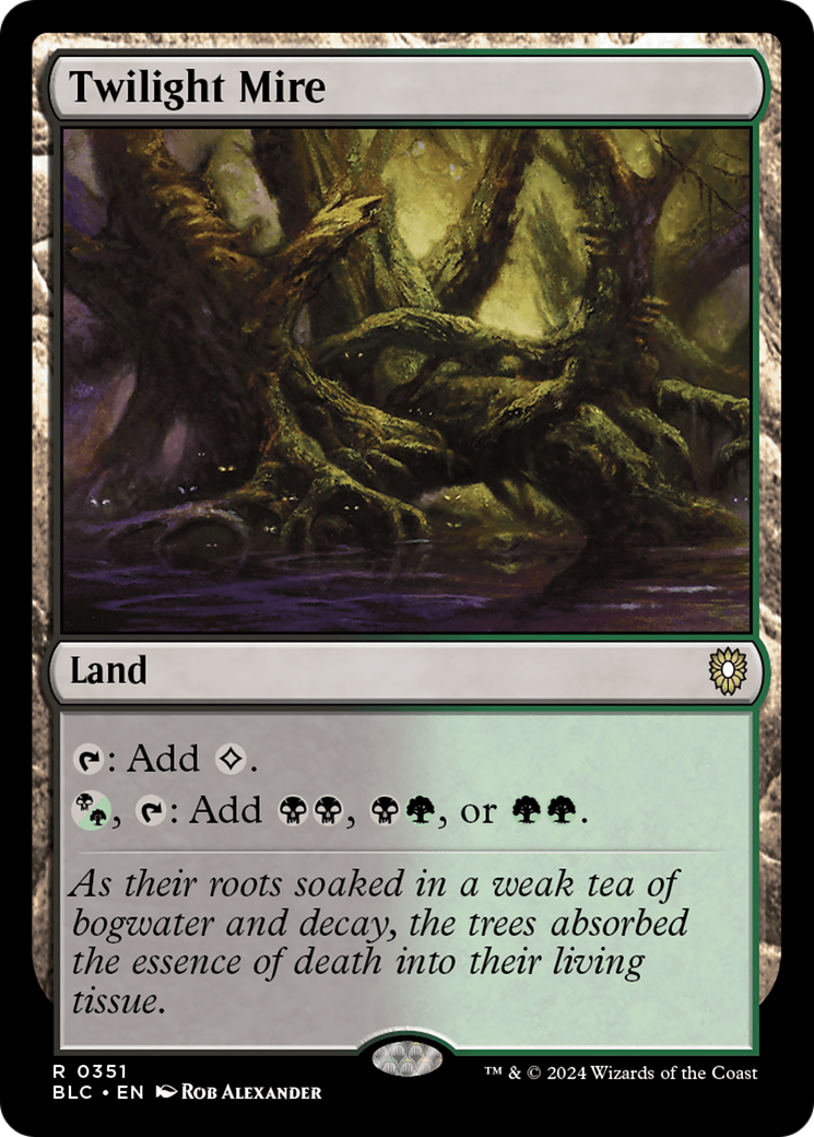 Twilight Mire (BLC-351) - Bloomburrow Commander-1