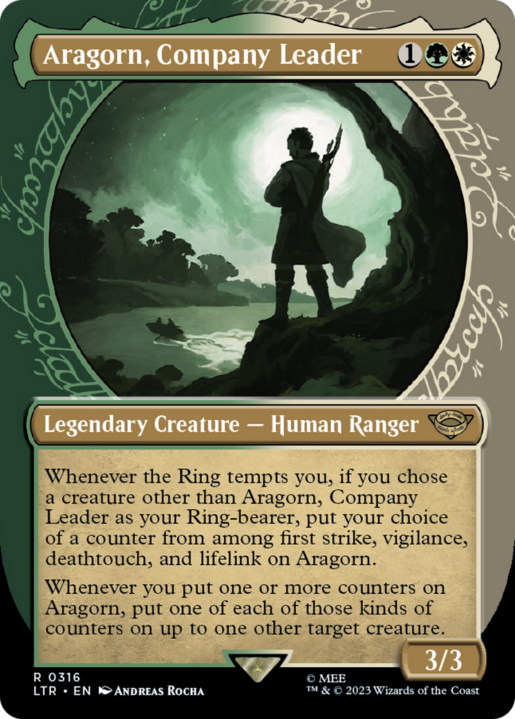 Aragorn, Company Leader (Showcase Ring Frame) [The Lord of the Rings: Tales of Middle-Earth]-1