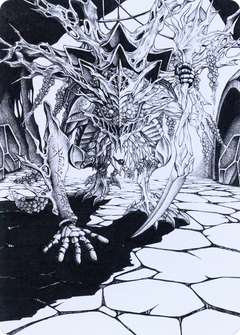 Thrun, Breaker of Silence // Thrun, Breaker of Silence (AONE-076) - Phyrexia: All Will Be One Art Series (Borderless)-1