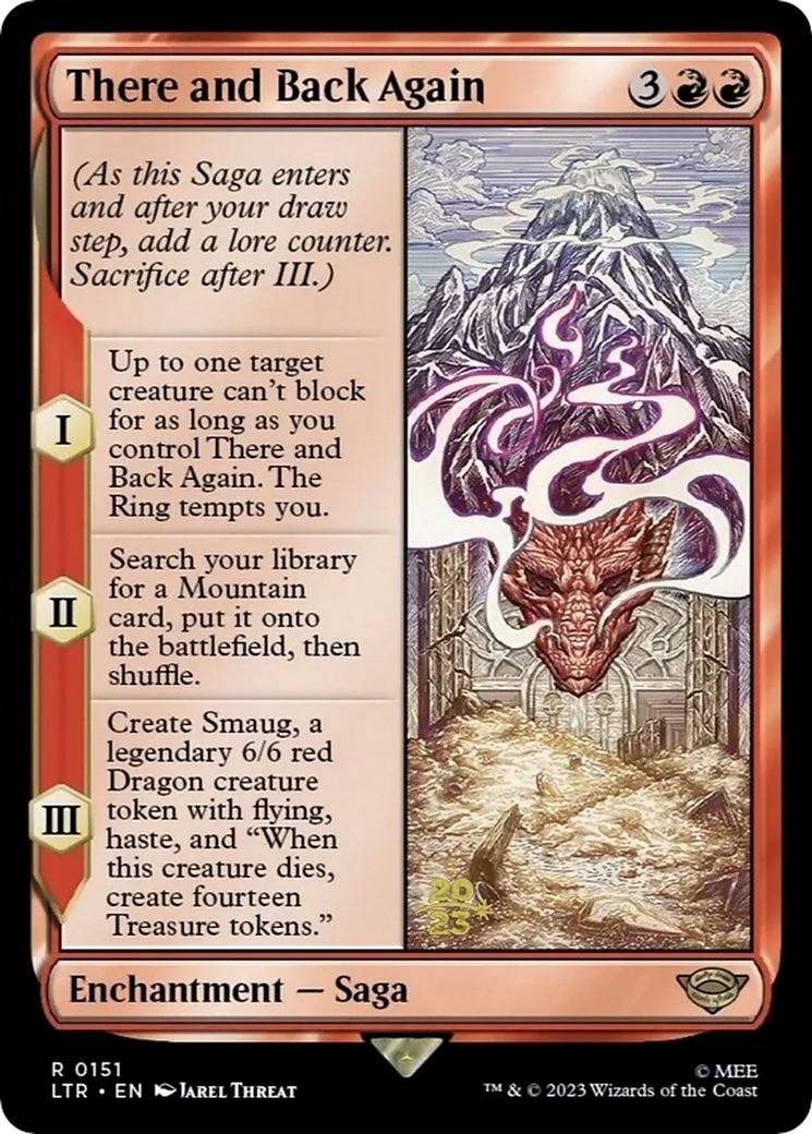 There and Back Again [The Lord of the Rings: Tales of Middle-Earth Prerelease Promos]-1