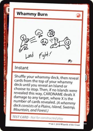 Whammy Burn (2021 Edition) [Mystery Booster Playtest Cards]-1