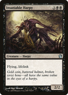 Insatiable Harpy [Theros]-1
