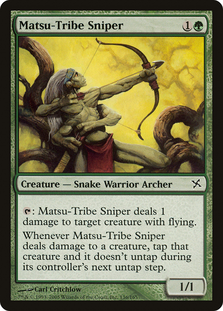 Matsu-Tribe Sniper [Betrayers of Kamigawa]-1