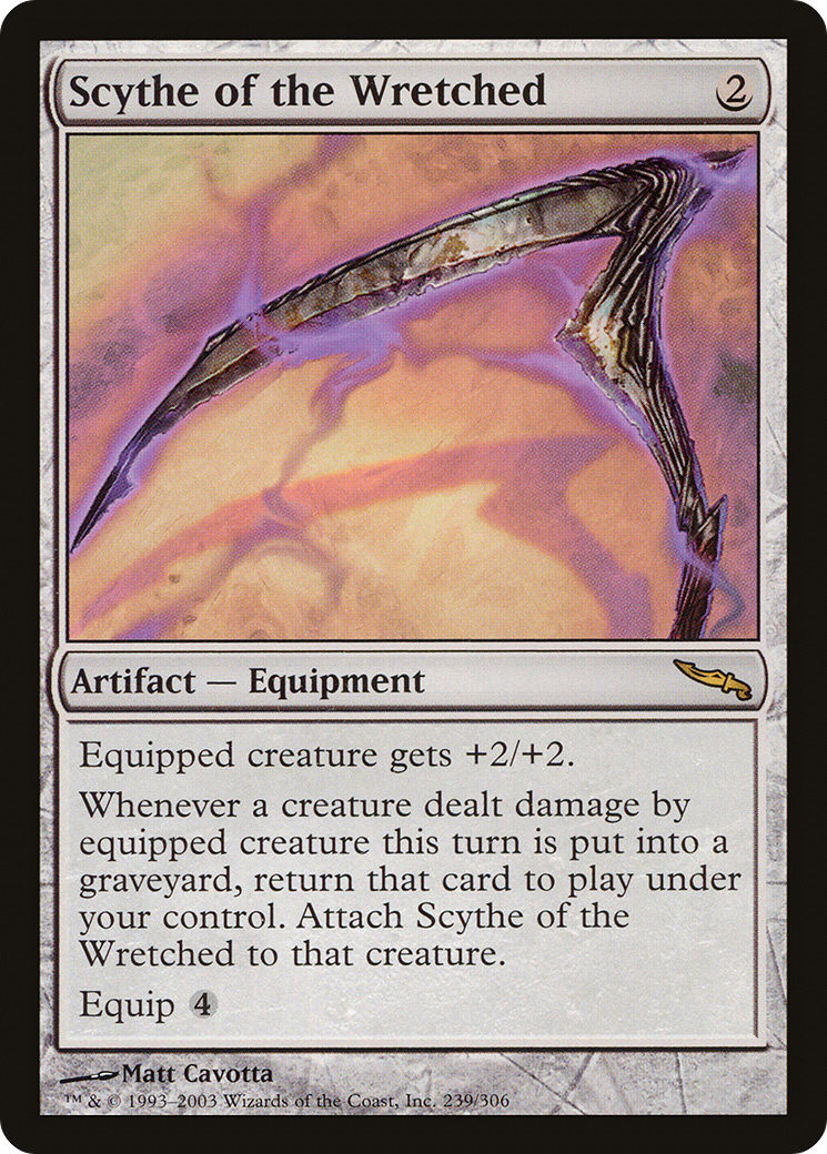 Scythe of the Wretched [Mirrodin]-1