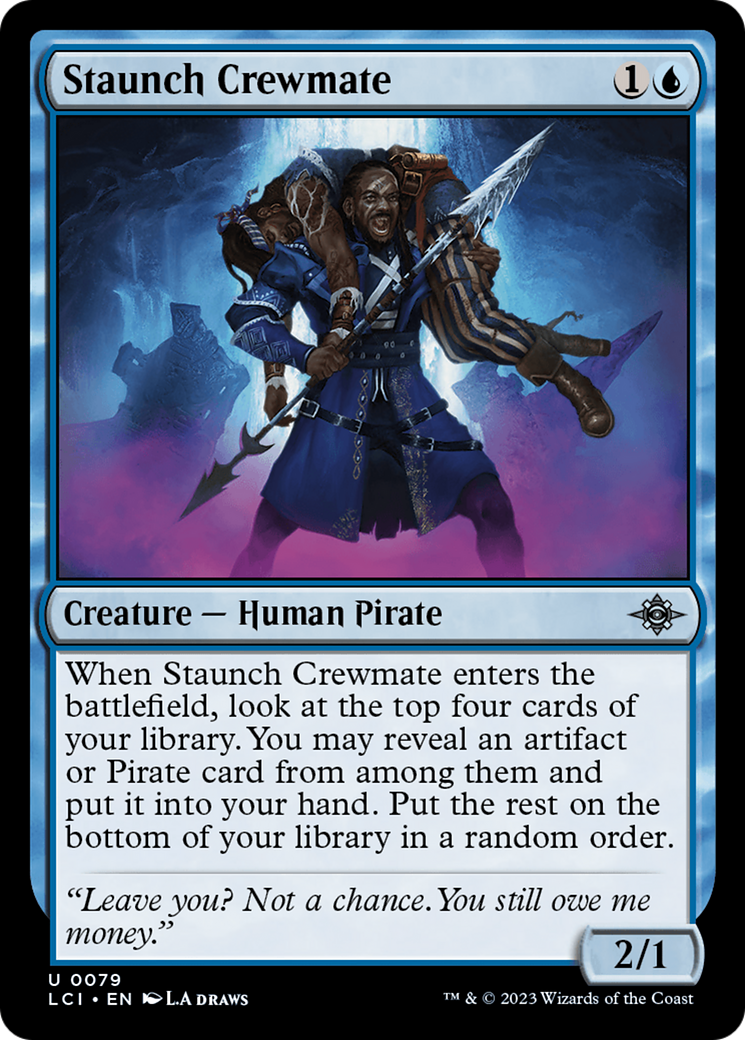 Staunch Crewmate [The Lost Caverns of Ixalan]-1