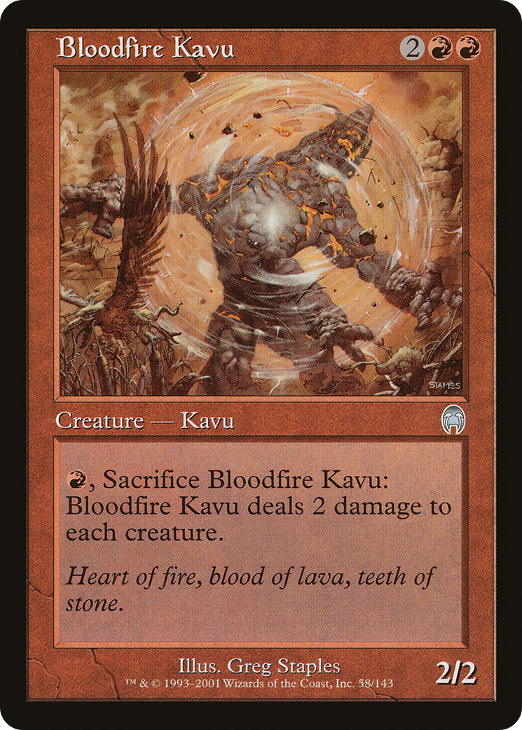 Bloodfire Kavu [Apocalypse]-1
