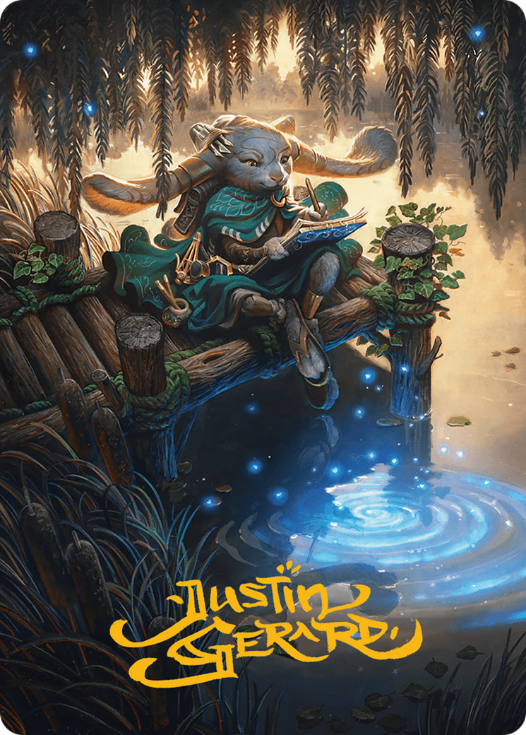 Tamiyo, Field Researcher // Tamiyo, Field Researcher (ABLB-054) - Bloomburrow Art Series (Borderless)-3