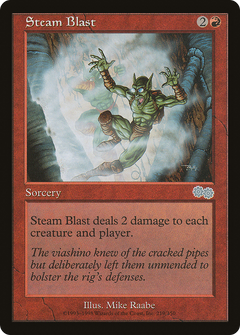 Steam Blast [Urza's Saga]-1