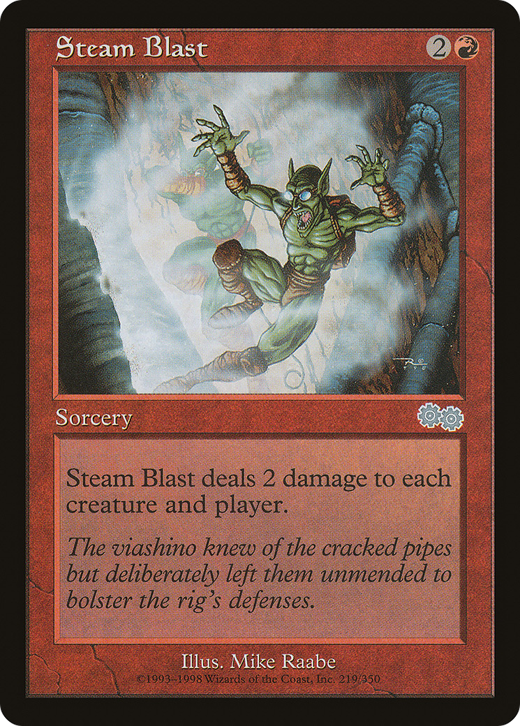 Steam Blast [Urza's Saga]-1