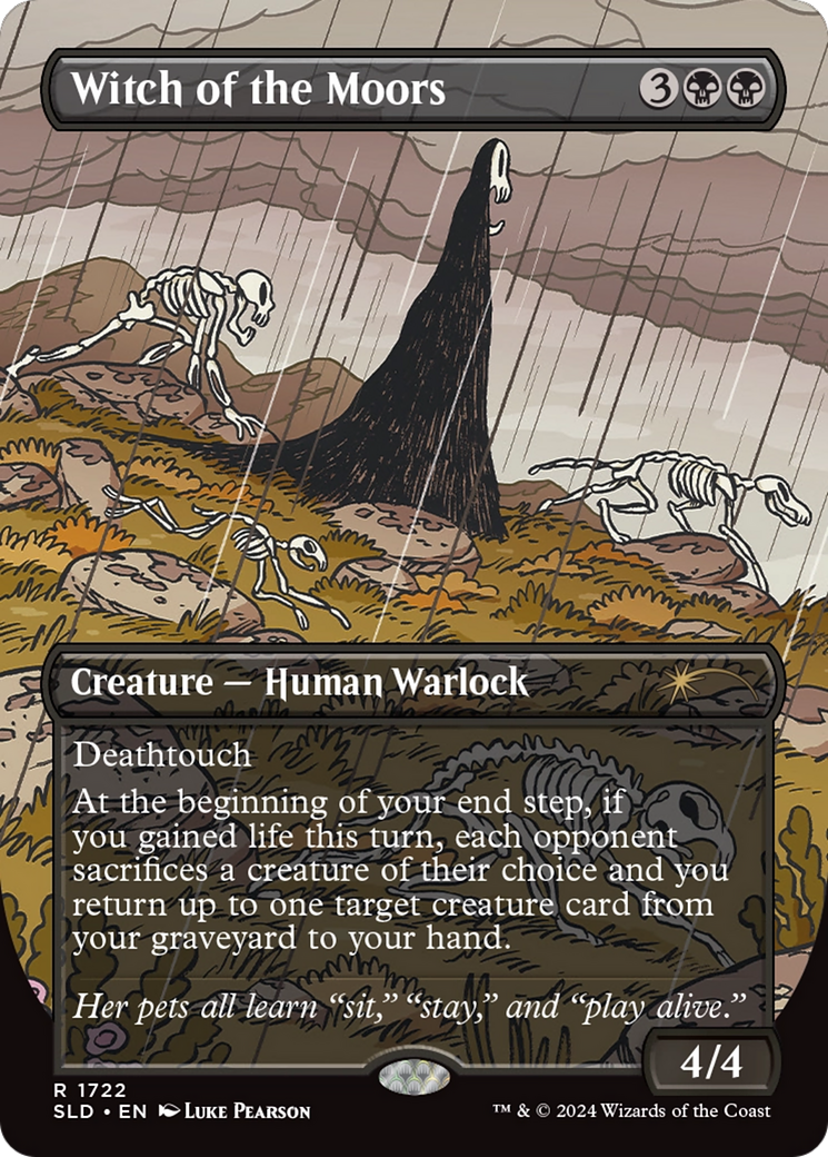 Witch of the Moors (SLD-1722) - Secret Lair Drop (Borderless) Foil-1