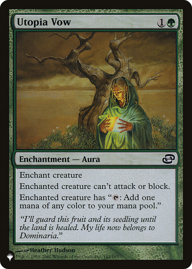 Utopia Vow (LIST-142/165) - The List-1