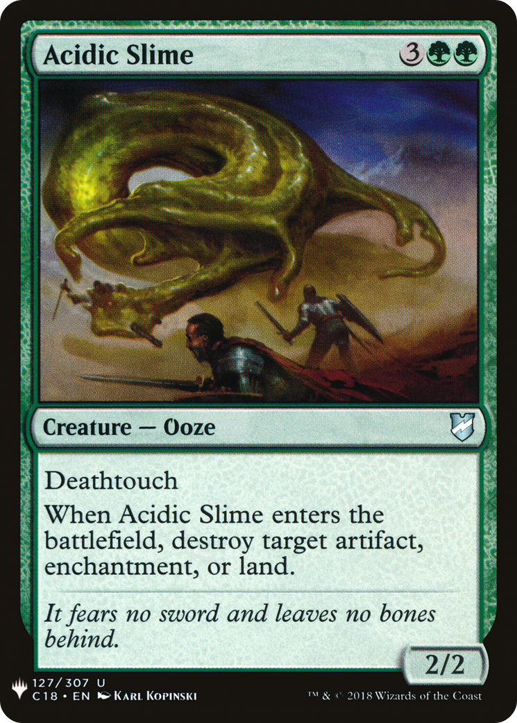 Acidic Slime [Mystery Booster]-1