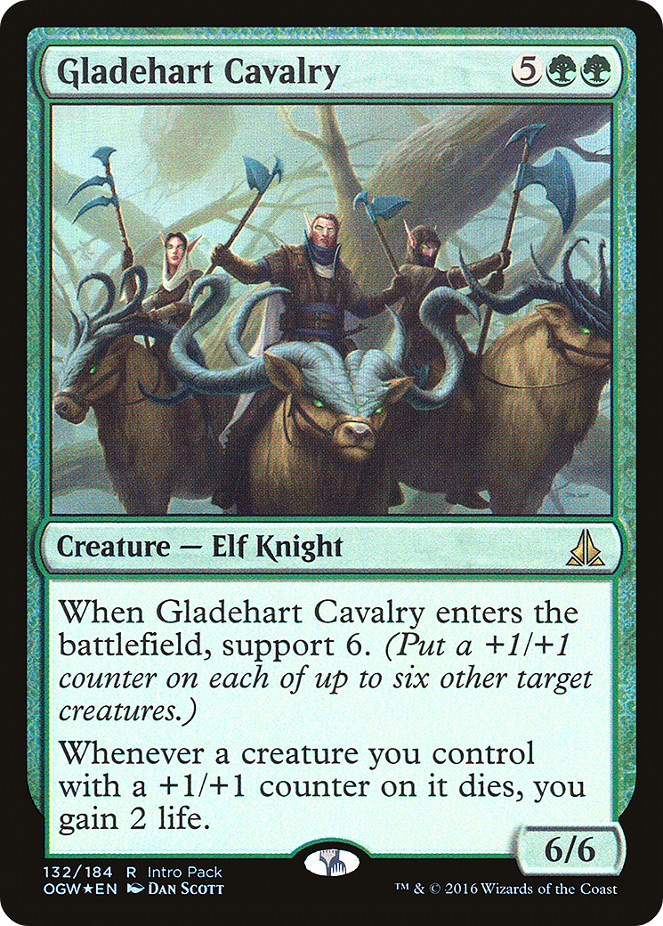 Gladehart Cavalry (Intro Pack) [Oath of the Gatewatch Promos]-1