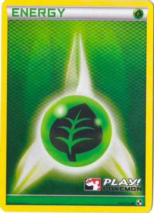 Grass Energy (105/114) (Play Pokemon Promo) [Black & White: Base Set]-1