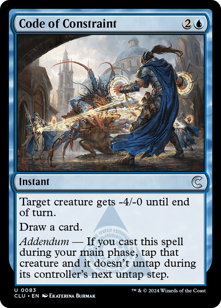 Code of Constraint [Ravnica: Clue Edition]-1