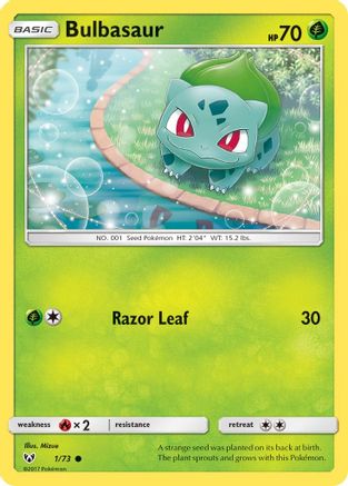 Bulbasaur (1/73) [Sun & Moon: Shining Legends]-1