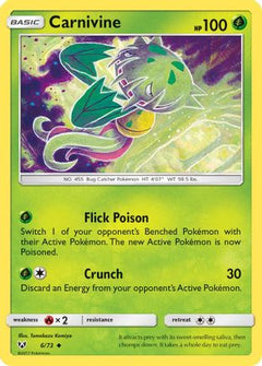 Carnivine (6/73) [Sun & Moon: Shining Legends]-1