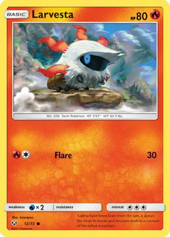 Larvesta (12/73) [Sun & Moon: Shining Legends]-1