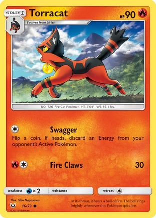 Torracat (16/73) [Sun & Moon: Shining Legends]-1