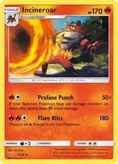 Incineroar (17/73) [Sun & Moon: Shining Legends]-1