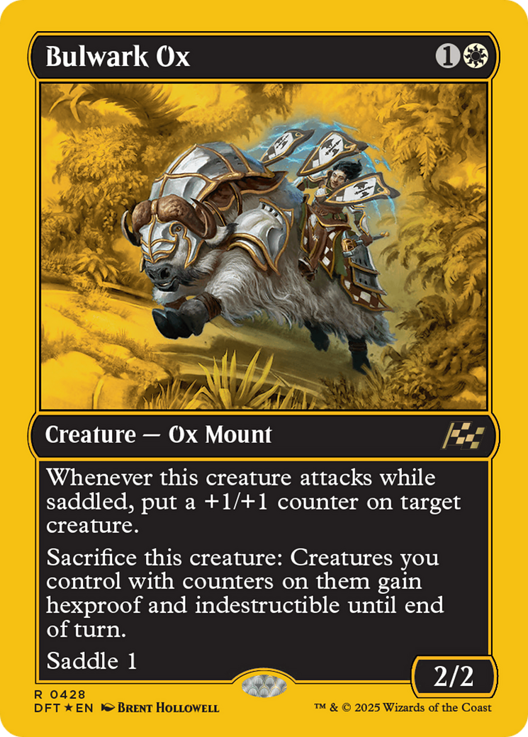 Bulwark Ox (First-Place Foil) [Aetherdrift]-1