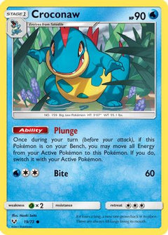 Croconaw (19/73) [Sun & Moon: Shining Legends]-1