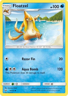 Floatzel (23/73) [Sun & Moon: Shining Legends]-1