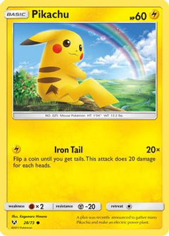 Pikachu (28/73) [Sun & Moon: Shining Legends]-1