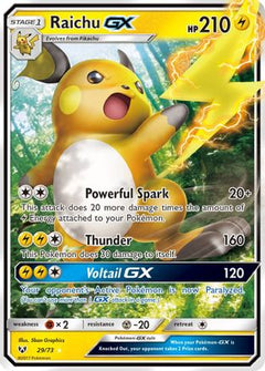 Raichu GX (29/73) [Sun & Moon: Shining Legends]-1