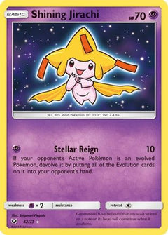 Shining Jirachi (42/73) [Sun & Moon: Shining Legends]-1