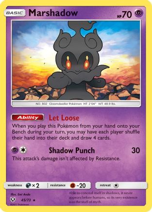 Marshadow (45/73) [Sun & Moon: Shining Legends]-1