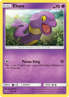 Ekans (36/73) [Sun & Moon: Shining Legends]-1