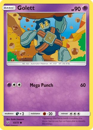 Golett (43/73) [Sun & Moon: Shining Legends]-1