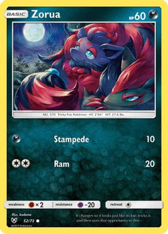 Zorua (52/73) [Sun & Moon: Shining Legends]-1