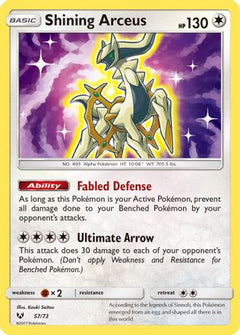 Shining Arceus (57/73) [Sun & Moon: Shining Legends]-1