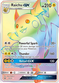 Raichu GX (75/73) [Sun & Moon: Shining Legends]-1