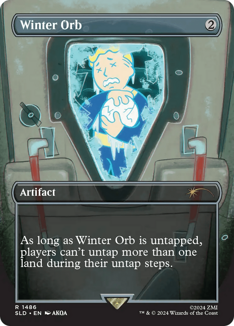 Winter Orb (SLD-1486) - Secret Lair Drop (Borderless)-1