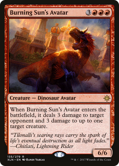 Burning Sun's Avatar [Ixalan]-1